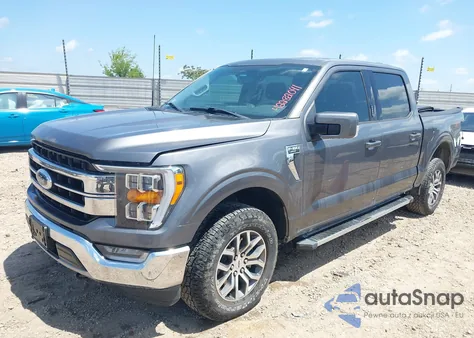 2021 Ford F-150 Lariat from USA, damaged, VIN 1FTEW1EP6MFD08387